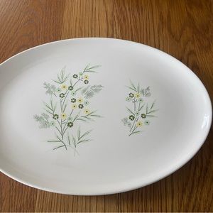 Vintage Colorcraft Oval Serving Platter